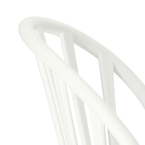 Zestaw 4 krzeseł Sirena białe