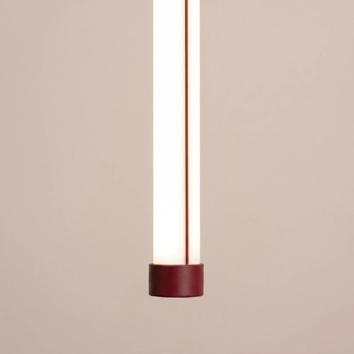 Lampa wisząca TRANG 75 burgund LED regulowana nad wyspę