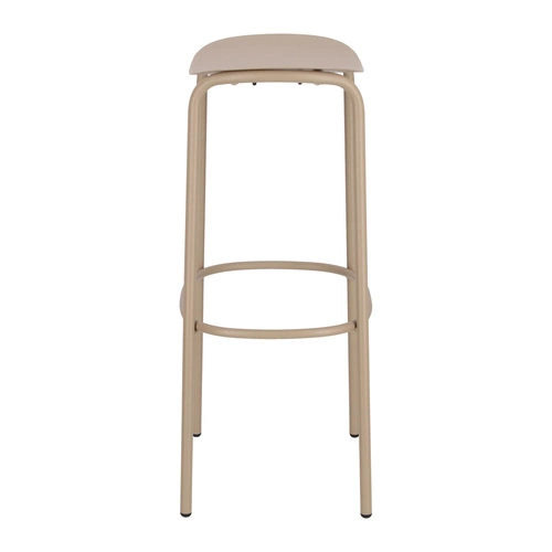 Hoker metalowy Trick 75 cm szary nowoczesny bez oparcia do kuchni i wyspy SCAB Design