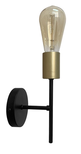 Kinkiet Crespilo lampa czarny 1x40 E27