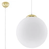 Lampa wisząca kula UGO 40 nowoczesna złota do salonu i jadalni Sollux Lighting