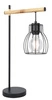 Lampa stołowa Bernita lampa gabinetowa  1x60W E27czarny
