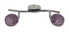 Lampa sufitowa Clear listwa 2x40W G9  fiolet