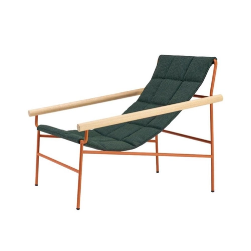 Fotel wypoczynkowy Dress_Code Glam indoor do salonu nowoczesny z tkaniny ze zdejmowanym pokrowcem