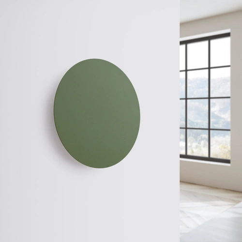 Kinkiet ścienny LED BORGEN nowoczesny zielony oliwkowy do salonu i sypialni 30 cm Thoro