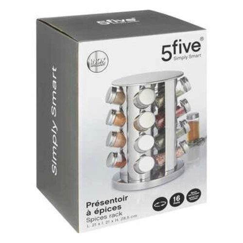 Obrotowy stojak na przyprawy z 16       