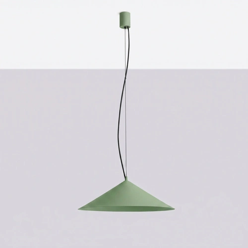 Lampa wisząca FINT LED szałwiowa regulowana do salonu 50 cm