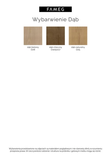 Stół rozkładany Senales dąb 85x140 stand ard OUTLET