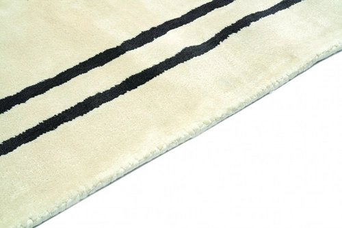 Dywan nowoczesny Venezia Pearl 160x230 cm z wiskozy ręcznie tkany do salonu i sypialni