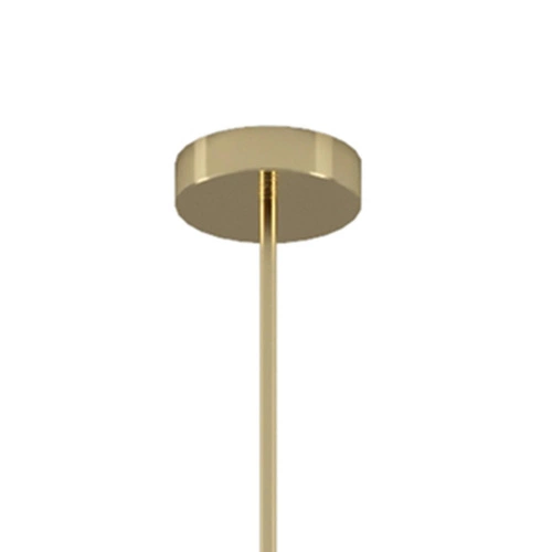 Lampa wisząca kula MILKY DROP złota 120 cm nowoczesna do salonu i jadalni regulowana