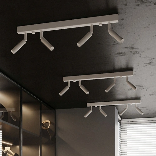 Plafon sufitowy EYETECH 3 biały nowoczesny metalowy do kuchni i salonu Sollux Lighting