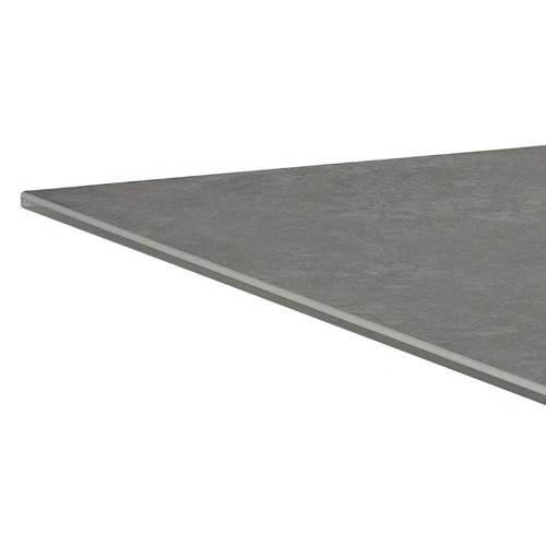 Stół do jadalni Marbella 200x100 czarny nowoczesny na jednej nodze