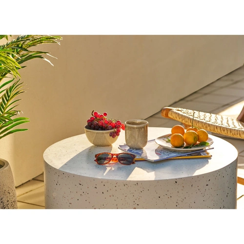 House Nordic Viola zestaw 4 misek ceramicznych na zupę beżowy nowoczesny komplet