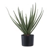 Sztuczna roślina Aloes Intesi 51cm nowoczesny aloes doniczkowy jak żywy do salonu
