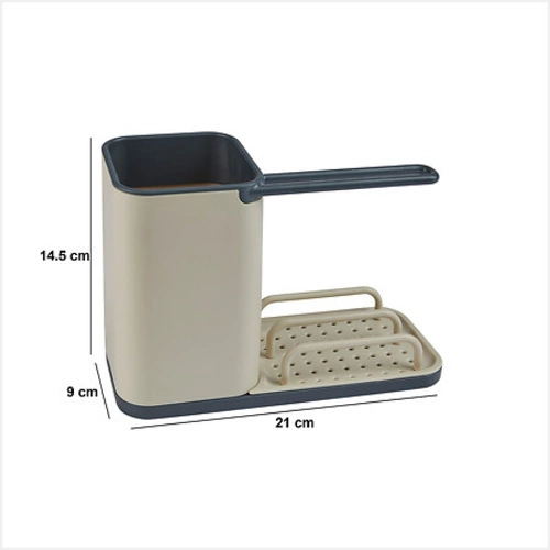 Organizer na zlew kuchenny Néo beżowy