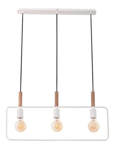 Lampa wisząca Frame 3x60W E27 biały