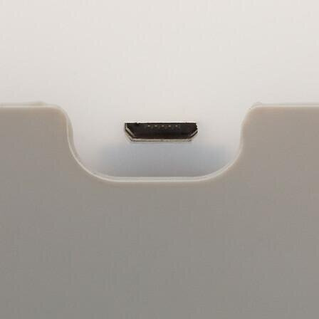 Lampka nocna Veilleuse Atmosphera szara do pokoju dziecka przenośna USB nowoczesna