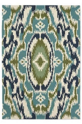 Dywan zewnętrzny Ixora Emerald Palm Chartreuse 160x230cm