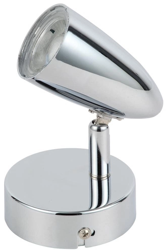 Kinkiet ścienny LED Liberty nowoczesny chrom regulowany do sypialni i salonu CANDELLUX