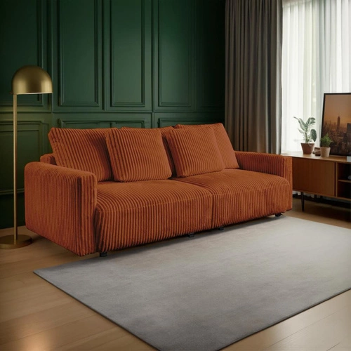 Sofa Loppie z funkcją spania terakota     Ambience 09 GR 3
