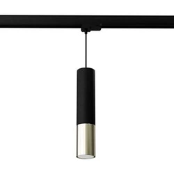 Lampa szynowa LOOPEZ czarny/złoty GU10 3000K 7W 510lm