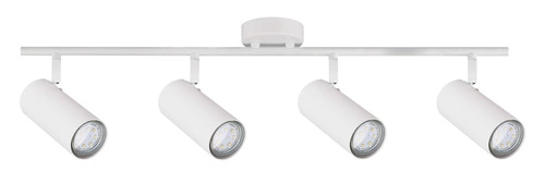 Lampa sufitowa Colly biały 4x15W GU10  klosz biały