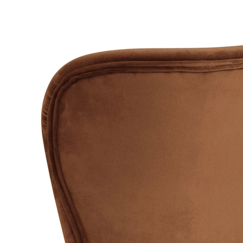 Krzesło Batilda VIC copper tapicerowane