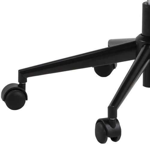 Fotel biurowy ergonomiczny obrotowy Nora Vintage brązowy ekoskóra z podłokietnikami do biurka