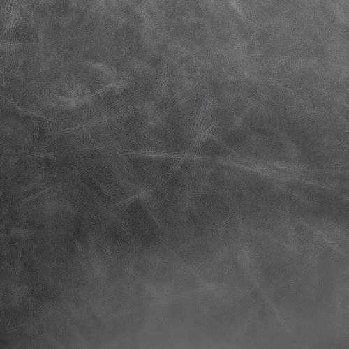 Krzesło do jadalni tapicerowane ekoskóra szare Vladi Atmosphera nowoczesne na metalowych nogach