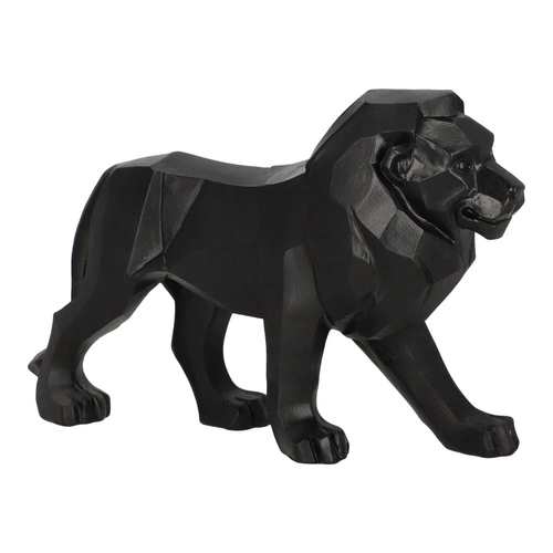 Figurka origami Lew czarna
