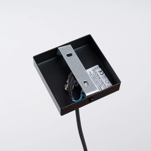 Lampa wisząca ARIES wenge drewniana regulowana do salonu i jadalni nowoczesna 24 cm