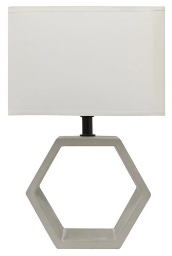 Lampa stołowa Vidal lampka ceramiczna  1x40W E27 beżowy