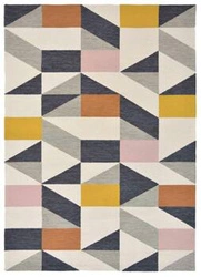 Dywan zewnętrzny nowoczesny Nuevo 160x230 cm geometryczny do tarasu i balkonu łatwoczyszczący