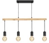 Lampa wisząca Izzy 4x60W E27 czarny