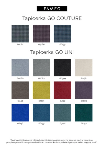 Pufa modułowa Snug FAMEG kwadratowa dębowa tapicerowana do salonu nowoczesna 80x80 cm