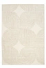 Dywan nowoczesny wełniany Ornate beige 160x230 do salonu i sypialni ręcznie tkany Carpet Decor