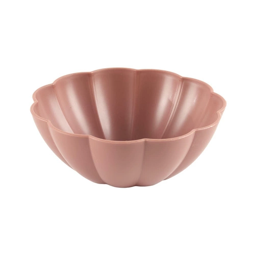 Miska do zupy Iris 14,5 cm różowa Intesi okrągła plastikowa do kuchni zmywarka