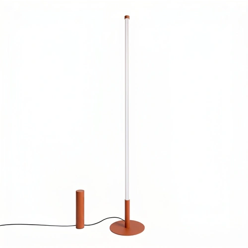 Lampa stojąca do salonu TRANG nowoczesna LED terrakota 150 cm