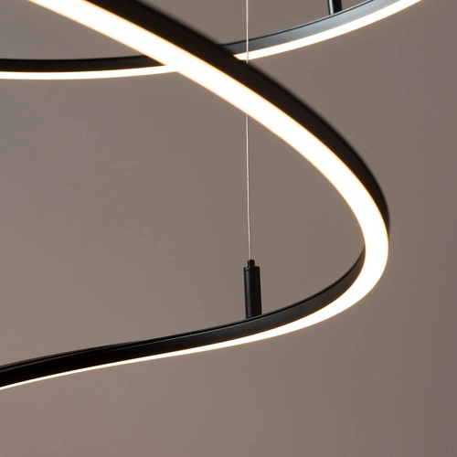 Żyrandol BJORN czarny LED 3000K