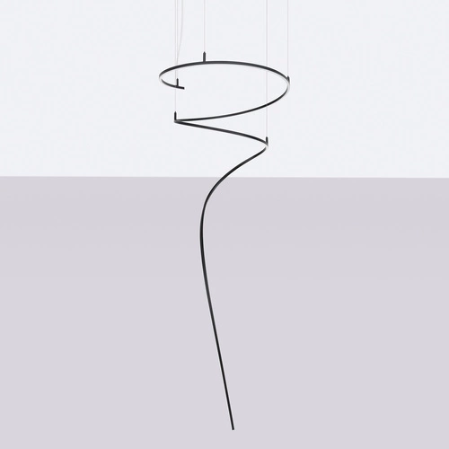 Żyrandol BJORN czarny LED 3000K