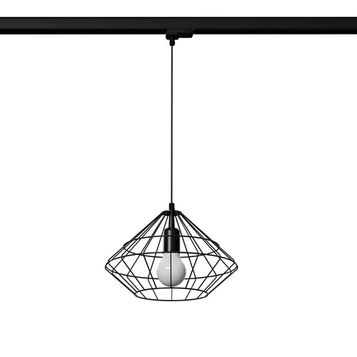 Lampa wisząca UMBERTO czarna E27 4000K  7,5W 690lm