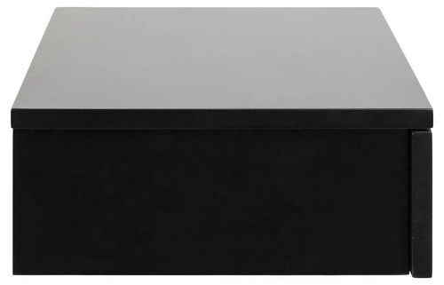 Szafka nocna Avignon wisząca czarna 37 cm, nowoczesny styl, Actona, elegancki design