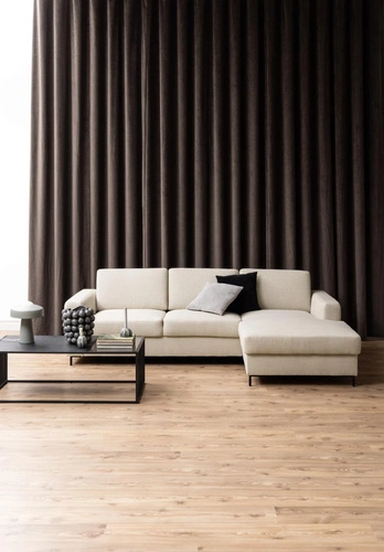 Actona Strington stolik kawowy prostokątny czarny loft do salonu