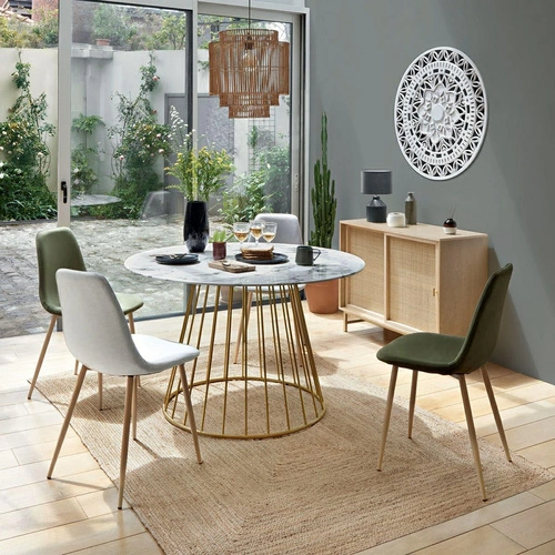 Dywan boho z juty 160x230 Atmosphera naturalny prostokątny do salonu lub sypialni