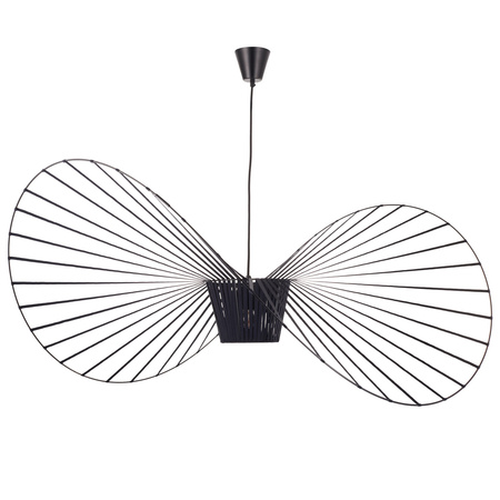 Lampa wisząca kapelusz SOMBRERO czarna  200 cm