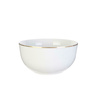 Miska Pearl Gold 500 ml biała