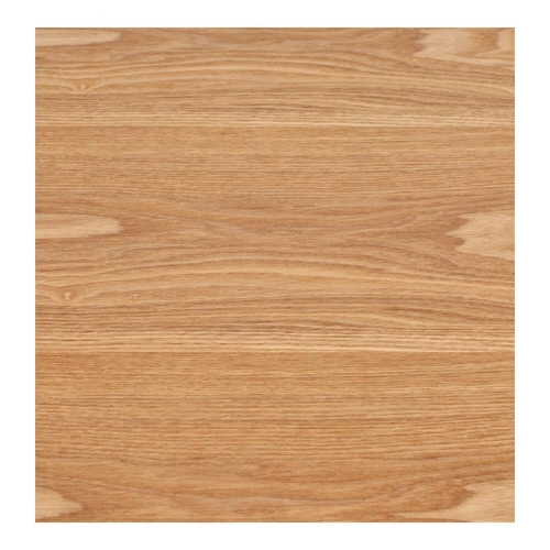 Stół okrągły Soleilo 80 cm naturalny dąb na jednej nodze do salonu i kawiarni Intesi