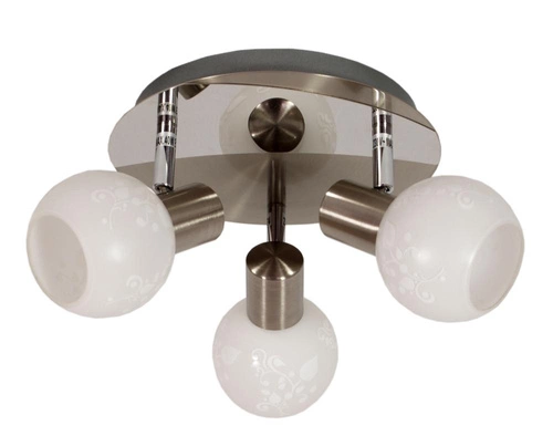 Lampa sufitowa Avila plafon 3x40W E14  satyna