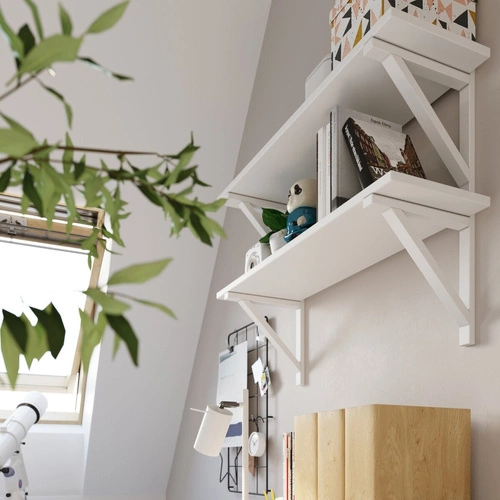 Lampka biurkowa RING biała nowoczesna z regulacją kąta do biura i sypialni metalowa SOLLUX