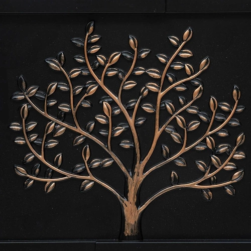 Ramka na zdjęcia multiramka 8 zdjęć David czarna na ścianę nowoczesna glamour Atmosphera